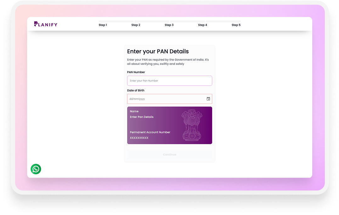 Journey illustration - Sign up & KYC